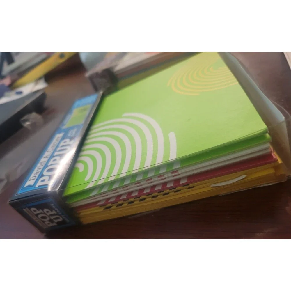 Pop-Up Note Cards Twister by David A. Carter - 2008 Open Box
